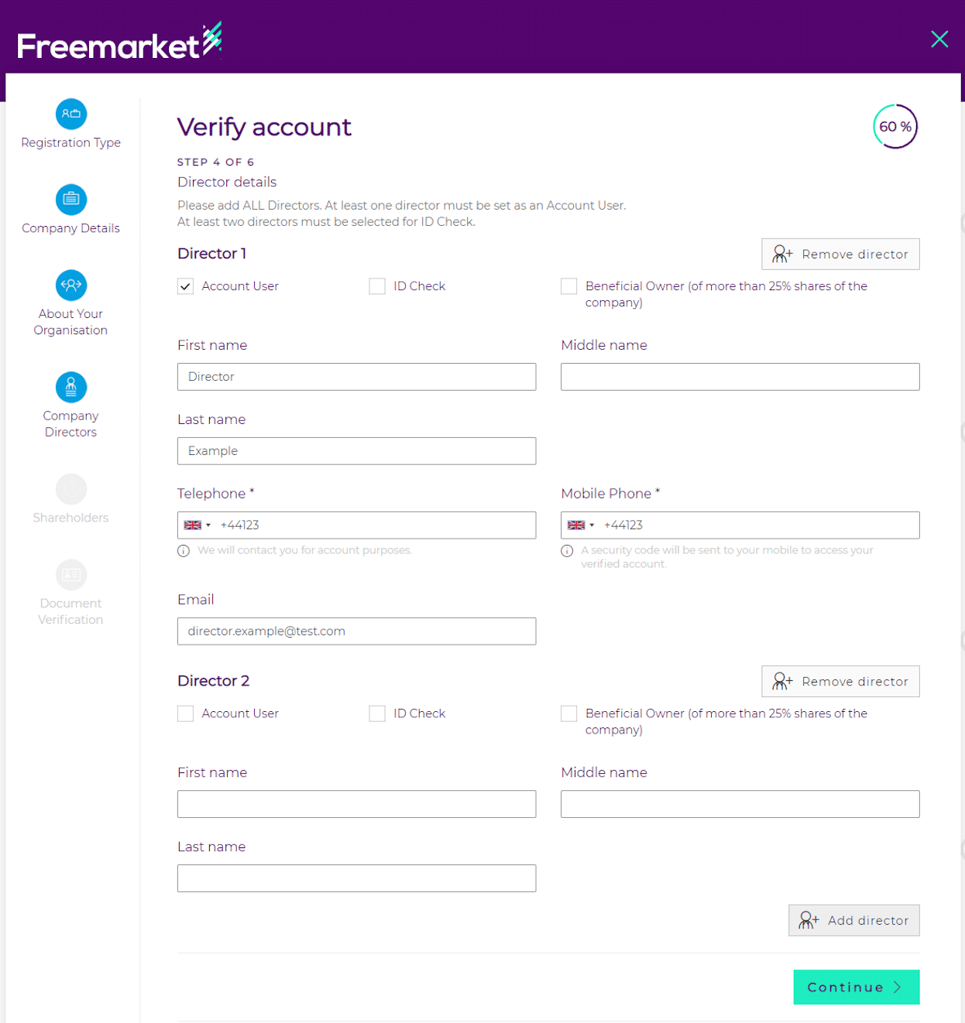 Verify account Verify account